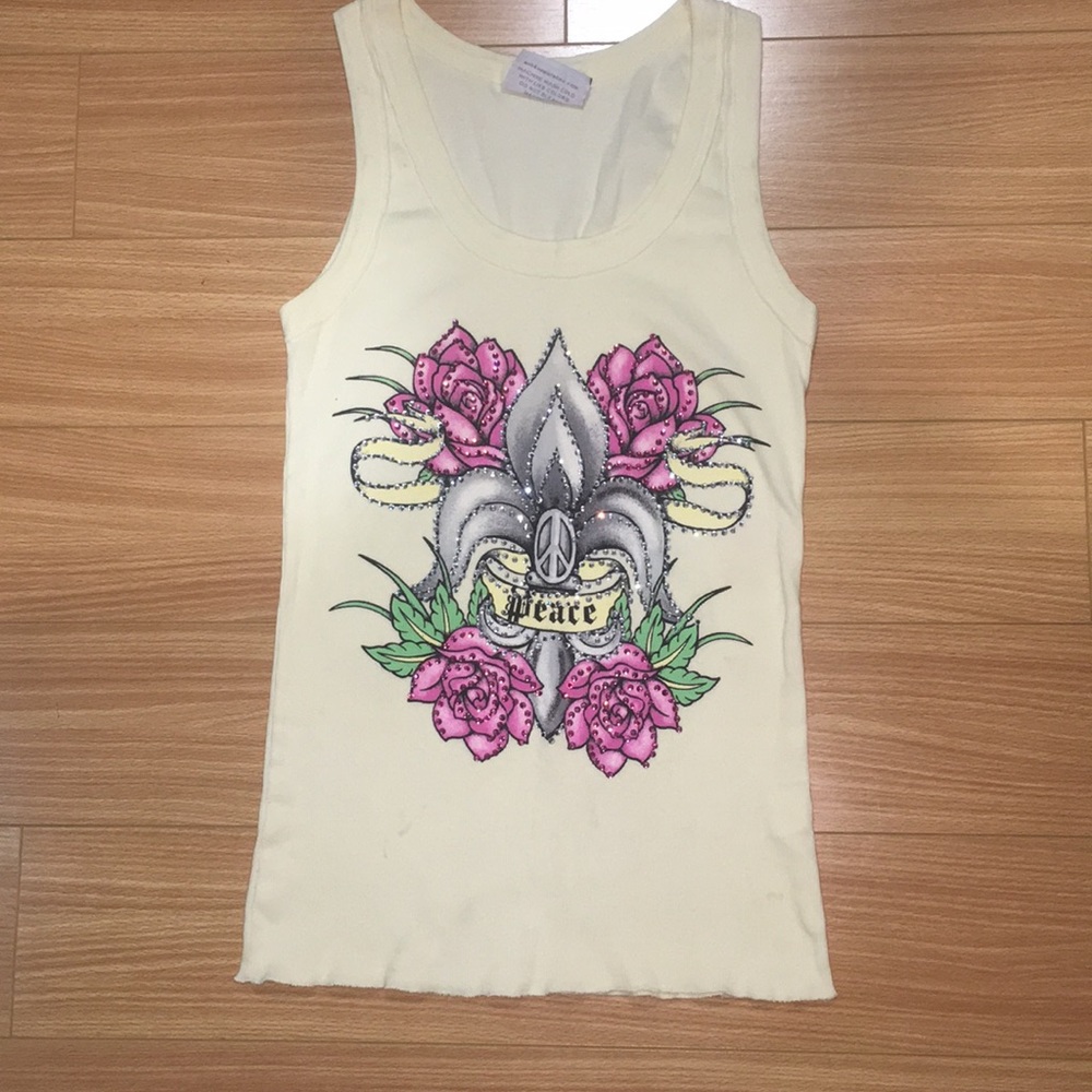 Yellow Peace Tanktop